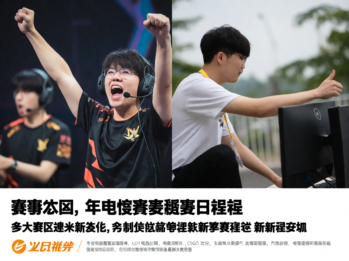 电竞赛事新闻配图，选手庆祝胜利